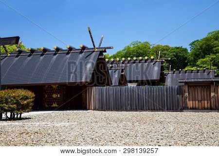 Nagoya, Japan - May 04, 2016: Atsuta-jingu., Atsuta Shrine In Nagoya, Japan., Public Place