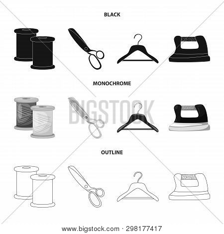 Vector Design Of Craft And Handcraft Symbol. Collection Of Craft And Industry Vector Icon For Stock.