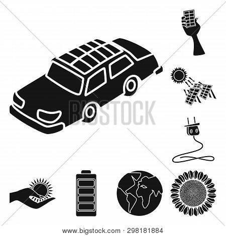 Vector Illustration Of Innovation And Technology Symbol. Set Of Innovation And Nature  Stock Vector 