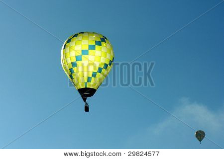 Glowing Hot Air Balloon