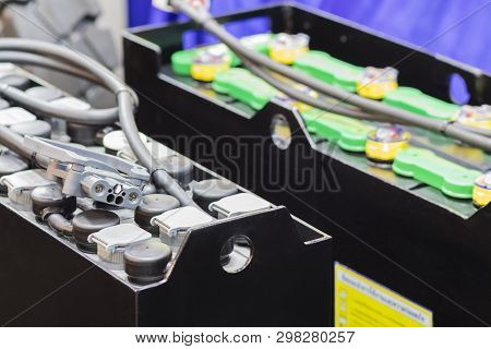 Industial Battery For Forklift / Vehecle / Automotive  ; Close Up