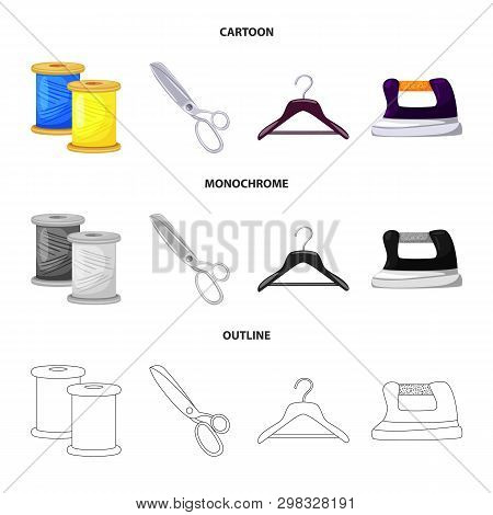 Vector Design Of Craft And Handcraft Symbol. Set Of Craft And Industry Stock Vector Illustration.