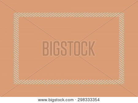 Template Frame Brown Vector Photo Free Trial Bigstock