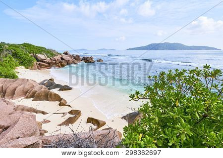 Anse Banane, Beach Digue Island, Seychelles
