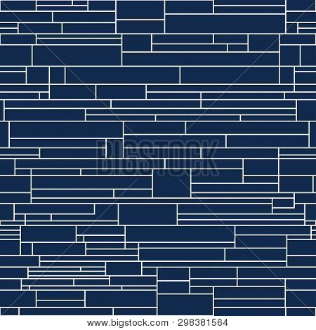Vector Decorative Background - Simple Seamless Gepmetric Pattern.