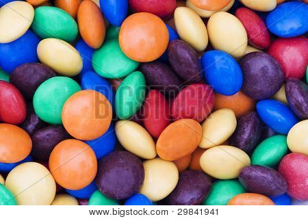 Candy sweets smarties