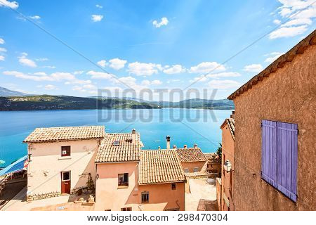 Provencal Village Of Sainte Croix Du Verdon, France