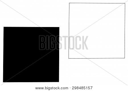Armstrong County, Texas (counties In Texas, United States Of America,usa, U.s., Us) Map Vector Illus