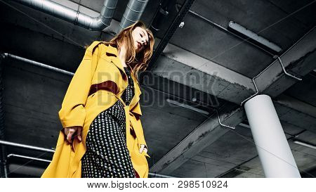 Beautiful Female Wearing Casual Clothes