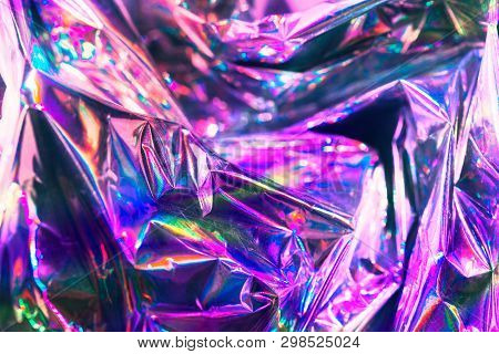 Vaporwave Style Texture Background: Neon Pink Funky Paint Texture.