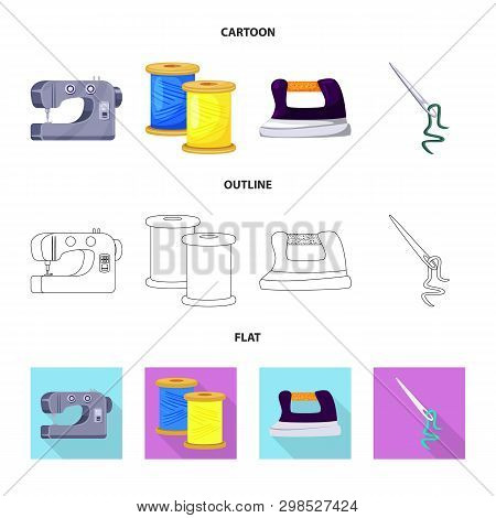 Vector Design Of Craft And Handcraft Symbol. Collection Of Craft And Industry Vector Icon For Stock.