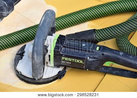 Vilnius, Lithuania - April 25: Festool Power Tools On April 25, 2019 In Vilnius Lithuania. Festool I