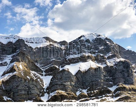 Alpine Peak Marwees In The Alpstein Mountain Range And In The Appenzellerland Region - Canton Of App