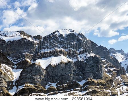 Alpine Peak Marwees In The Alpstein Mountain Range And In The Appenzellerland Region - Canton Of App