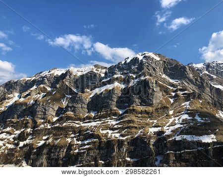 Alpine Peak Marwees In The Alpstein Mountain Range And In The Appenzellerland Region - Canton Of App