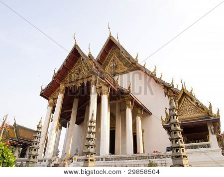 Wat Sutat tempio a Bangkok, Thailandia