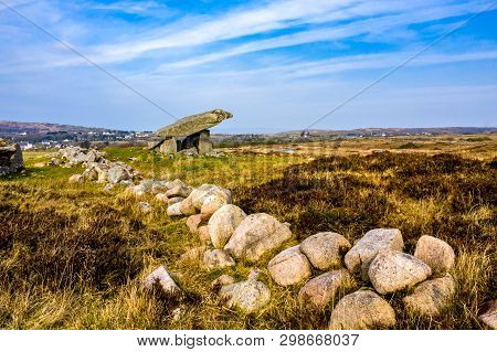 The Kilclooney Dolmen Is Neolithic Monument Dating Back To 4000 To 3000 Bc Between Ardara And Portno