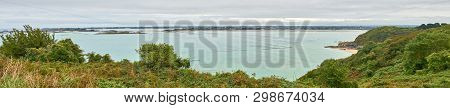 Seaside Of Pointe De La Garde Guérin And Beautiful View On Emerald Coast, Near Saint-briac Sur Mec ,