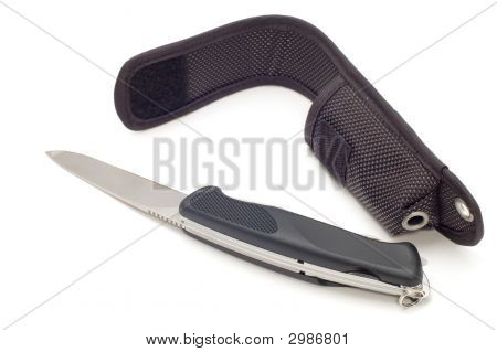 Flic coltello con coperchio