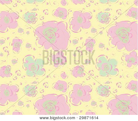 Abstract floral pattern