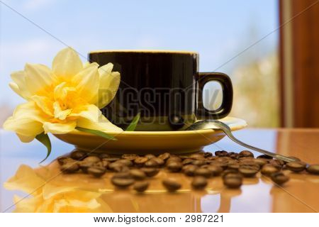朝のコーヒー