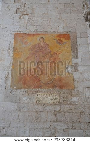 Bari, Italy 10.01.2015: The Basilica Of Saint Nicholas,in Bari
