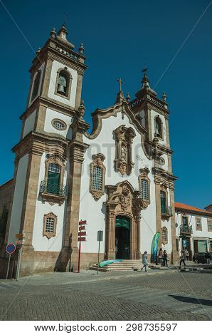 Church Of The Misericordia In Baroque Style And People