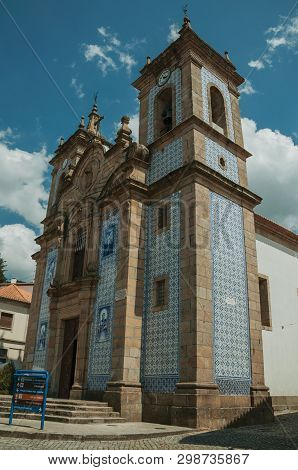 Church Facade Covered By Colorful Ceramic Tiles