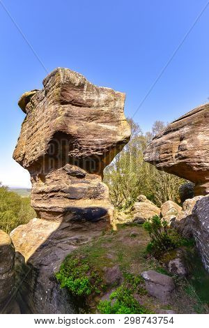 National Trust  Brimham Rocks On Brimham Moor Near Pateley Bridge In Yorkshire Dales National Park