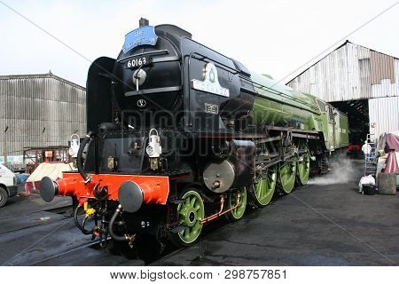 A1 Steam Locomotive Tornado At The Great Central Railway Heritage Steam Railway, Loughborough, Leice