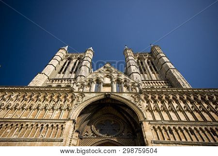 A View Of Lincoln Cathedral, Lincoln, Lincolnshire, United Kingdom - August 2009