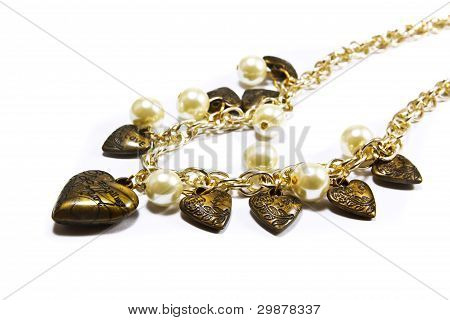 Cuori in ottone