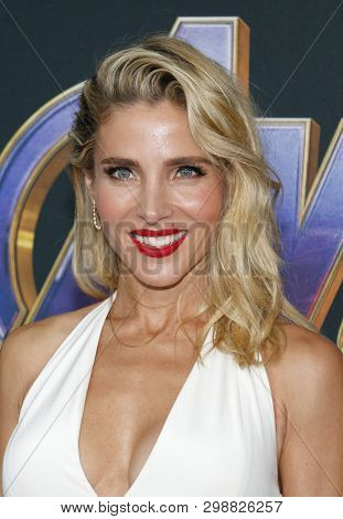 Elsa Pataky at the World premiere of 'Avengers: Endgame' held at the LA Convention Center in Los Angeles, USA on April 22, 2019.