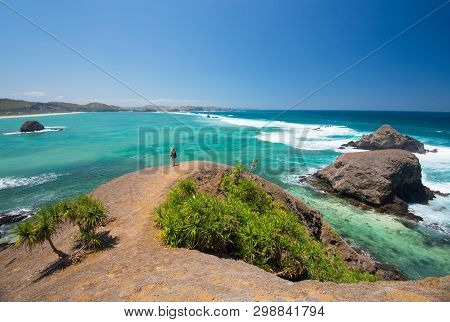 Lombok Island - The Beautiful Coastal Scenery Of Wae Beach