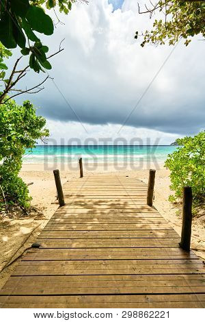 Bay Ternay & Cap Ternay Beach, Marine National Park, Mahe, Seychelles