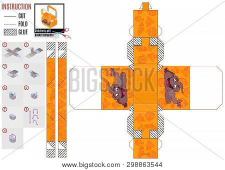 Print Box Template Baby Turd And Bright Butterfly