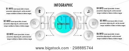 Infographic Label Design With Icons And 8 Options Or Steps. Infographics For Business Concept. Can B