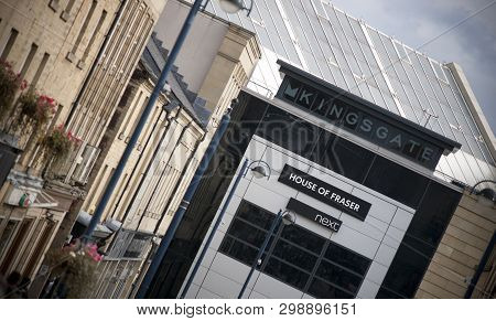 Huddersfield, West Yorkshire, Uk, October 2013, A View Of Kingsgate Shopping Centre