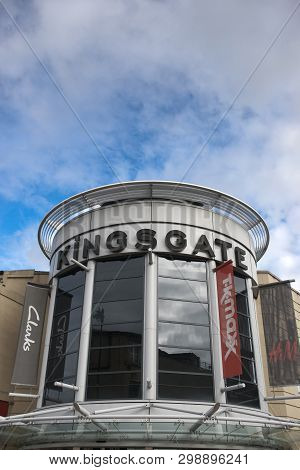 Huddersfield, West Yorkshire, Uk, October 2013, A View Of Kingsgate Shopping Centre