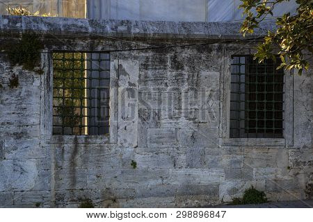 Stone Wall Texture Of Hagia Sophia