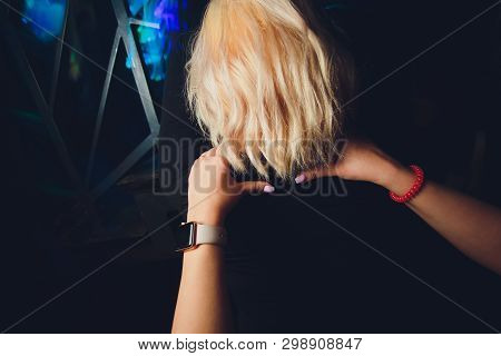 A Girl Is Doing Massage To Her Girlfriend.