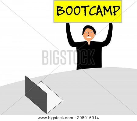 Banner With The Words 