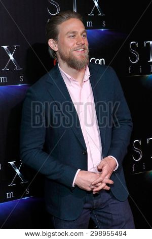 LAS VEGAS - APR 2:  Charlie Hunnam at the 2019 CinemaCon - STX films at Caesars Palace on April 2, 2019 in Las Vegas, NV