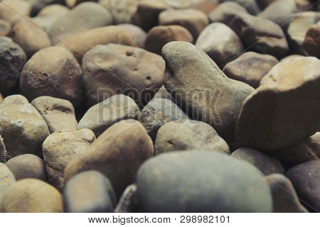 Nice Pebblestones On The Road Are Very Lovely