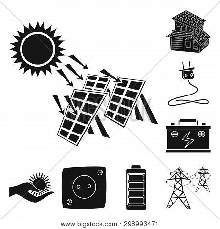 Isolated Object Of Innovation And Technology Icon. Collection Of Innovation And Nature  Vector Icon 