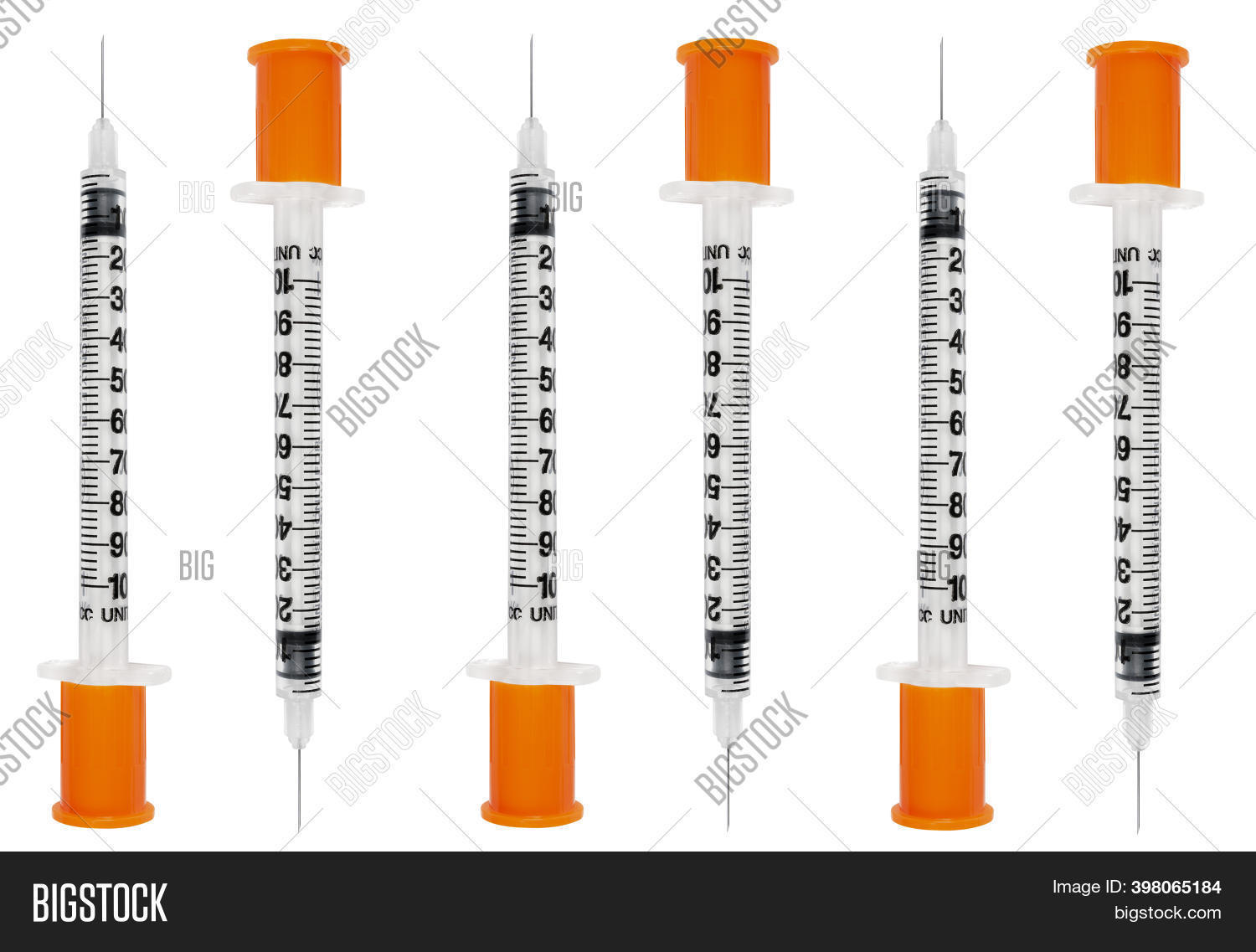 Set Insulin Syringe Image & Photo (Free Trial) Bigstock