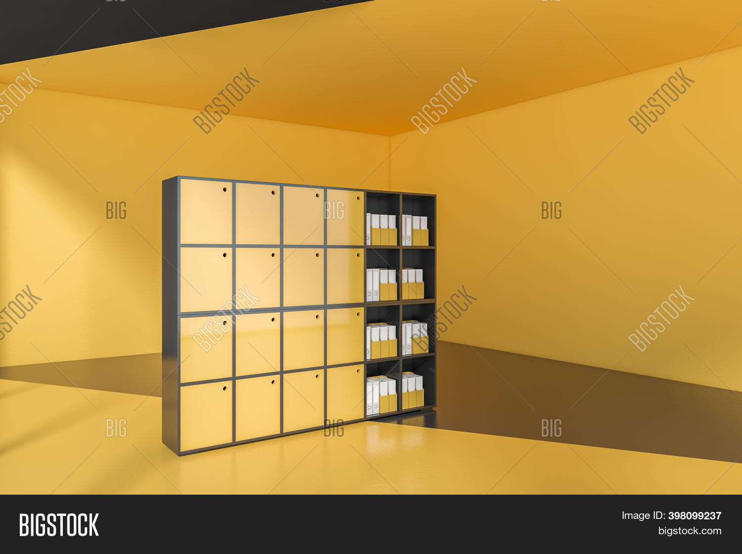 Black Yellow Office Image & Photo (Free Trial) Bigstock