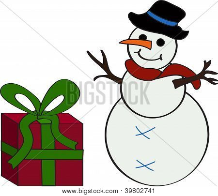 Sneeuwpop en de Gift van Kerstmis
