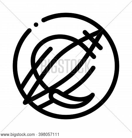 Tears During Childbirth Trauma Black Icon Vector. Tears During Childbirth Trauma Sign. Isolated Symb