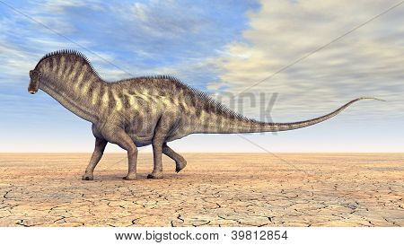Dinosauruksen Amargasaurus